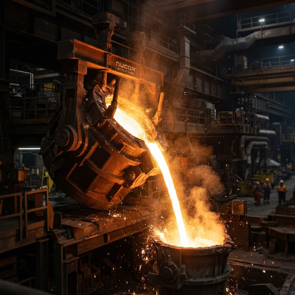 Arc and Advantage: How Nucor's Electric Furnace Network and Micro-Mill Strategy Are Reshaping the Steel Industry