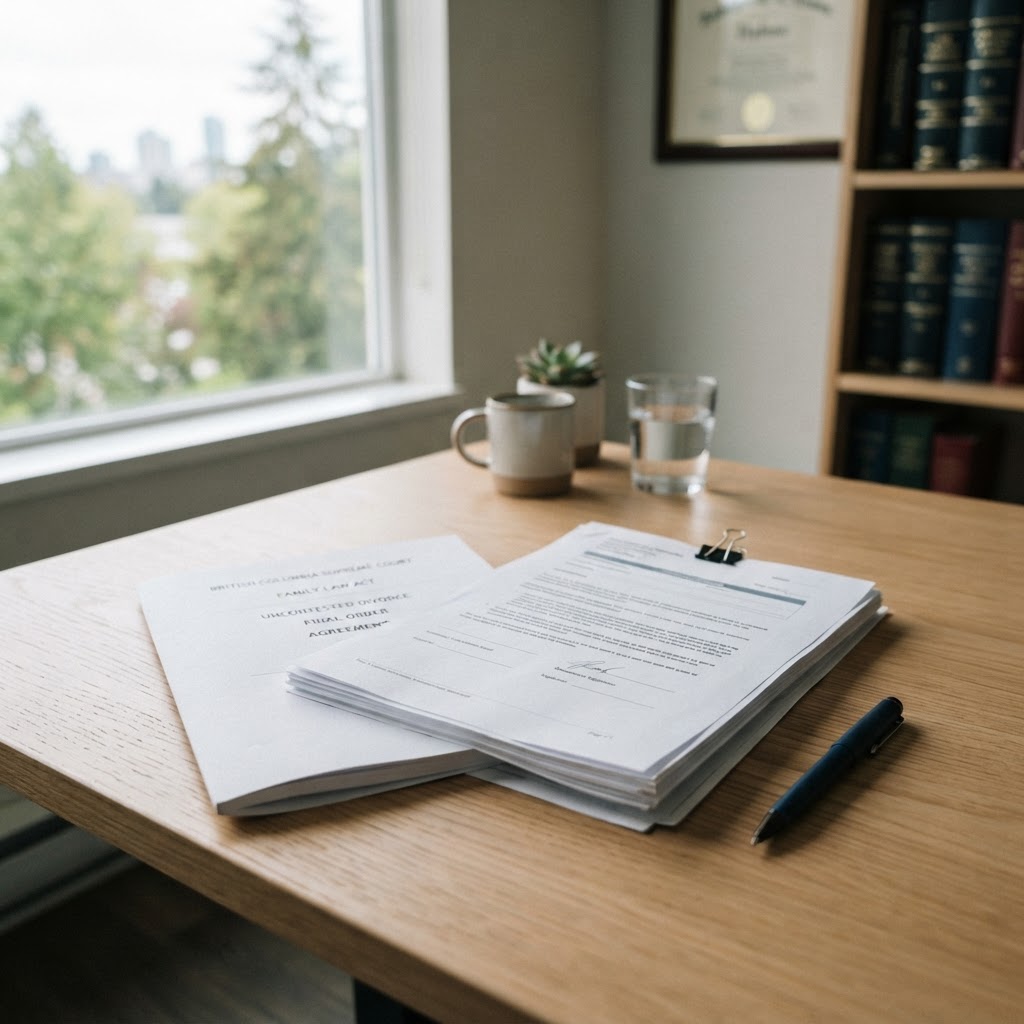 The Desk Order Divorce Process in Surrey BC