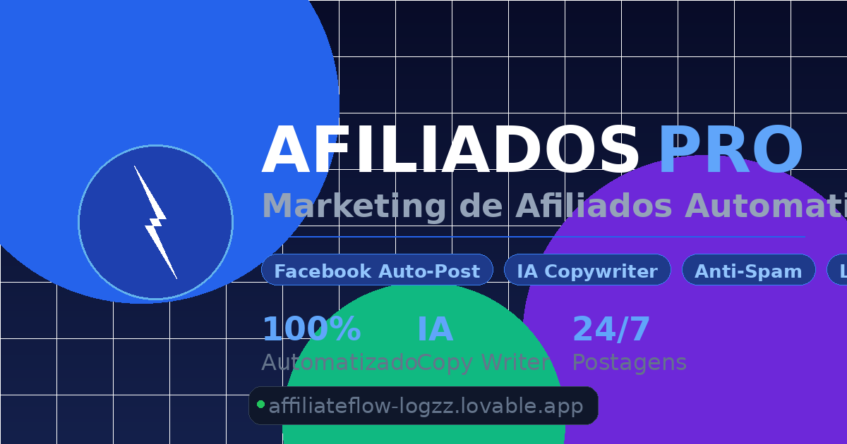 Affiliate Flow template preview