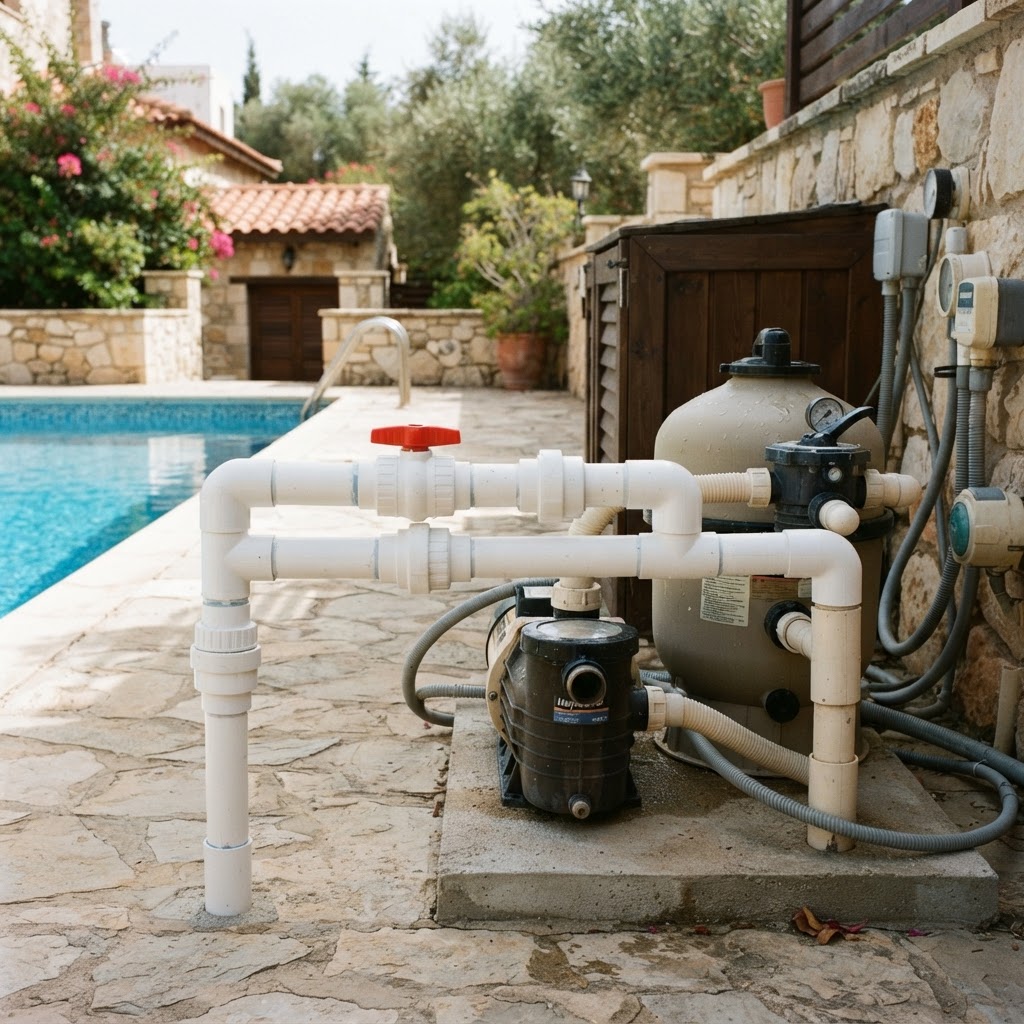 Pool Plumbing Leak Fix
