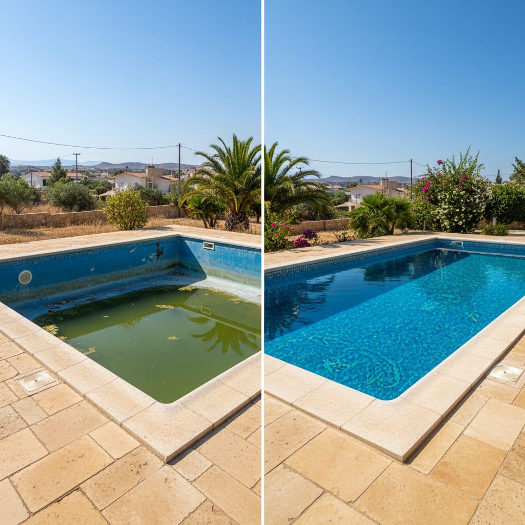 Pool Liner Replacement in Paphos: Cost, Types & What to Expect