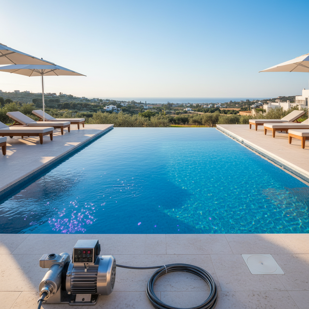 LED Pool Lighting Installation in Paphos: Transform Your Pool