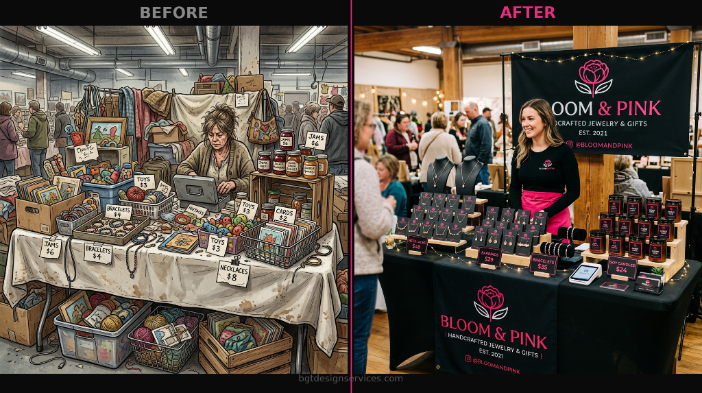 Market Booth Brand Transformation