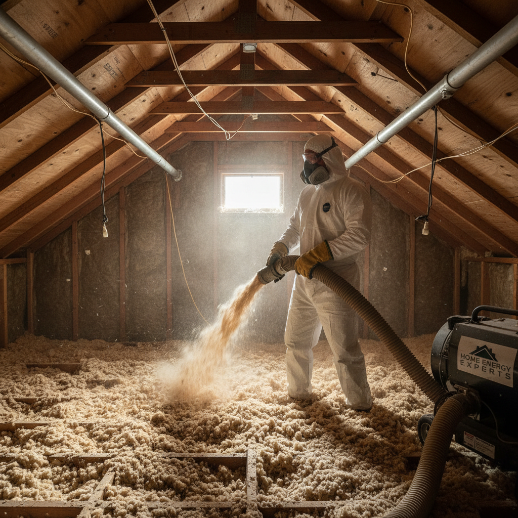 Insulation — Attic, Walls & Crawlspace