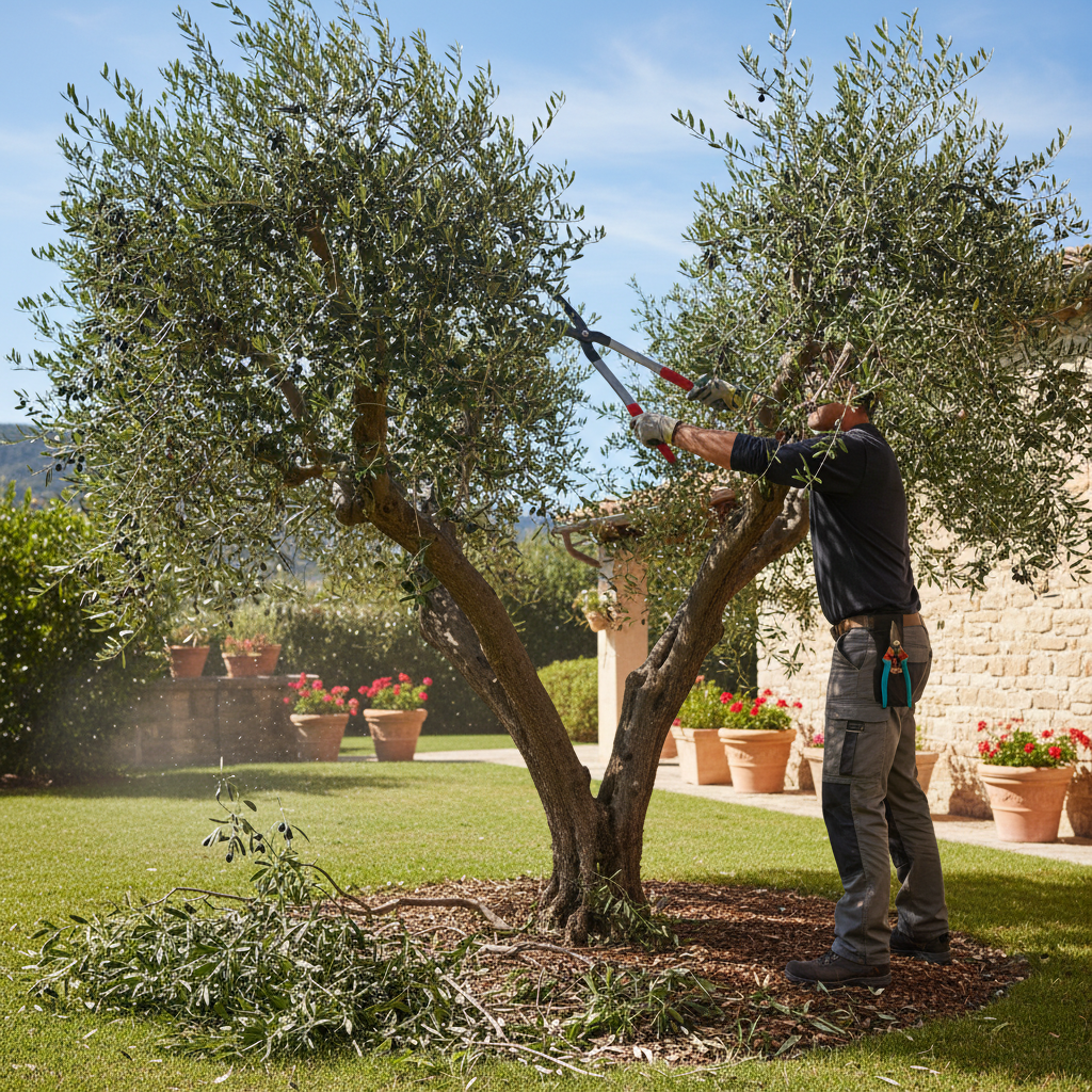 How to Trim Black Olive Trees