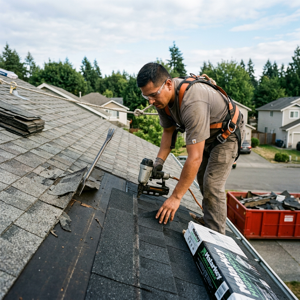 Roofing Repair & Shingle Replacement