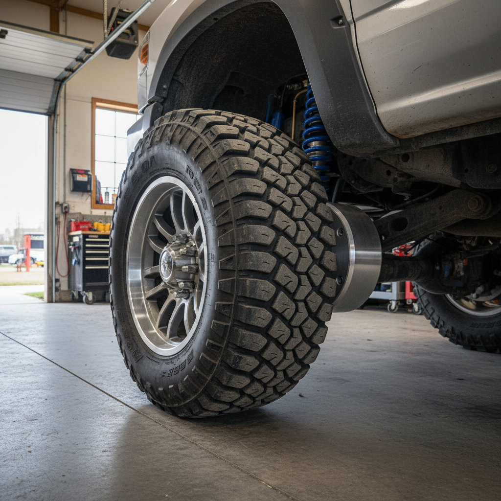 Diesel Truck Wheel Spacers & Wheel/Tire Upgrades