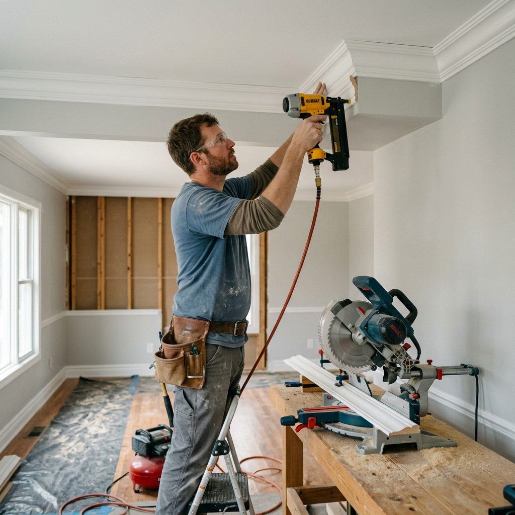 Crown Molding & Baseboards