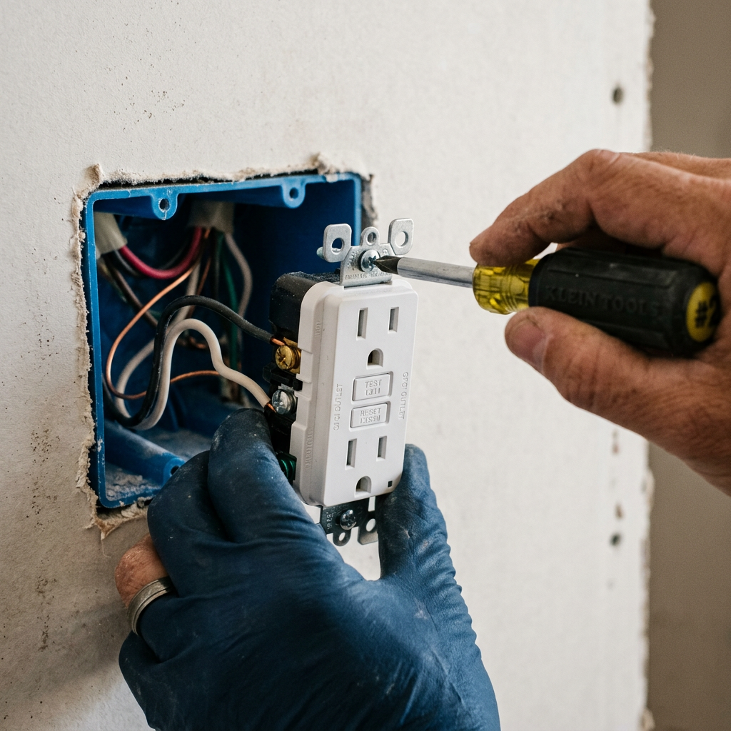 Installing a GFCI Outlet