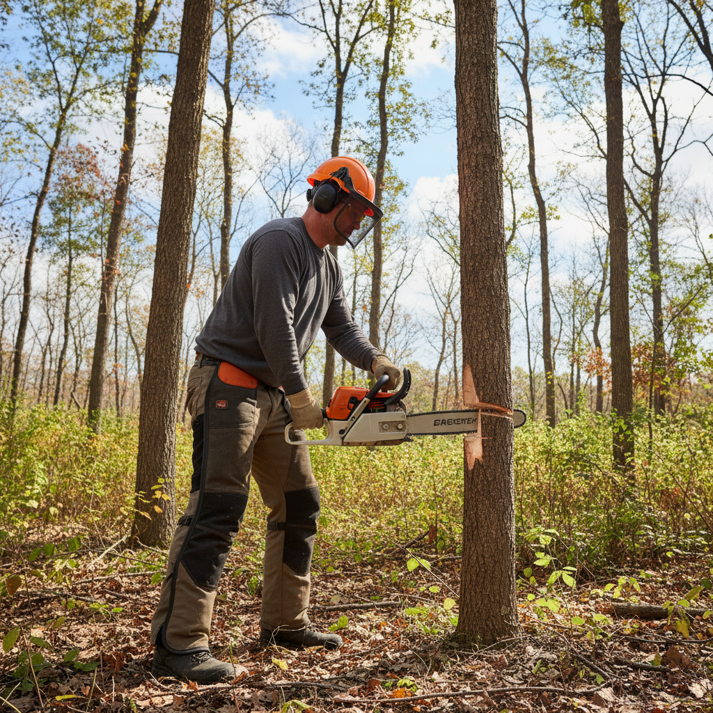 How to Safely Cut Down a Small Tree