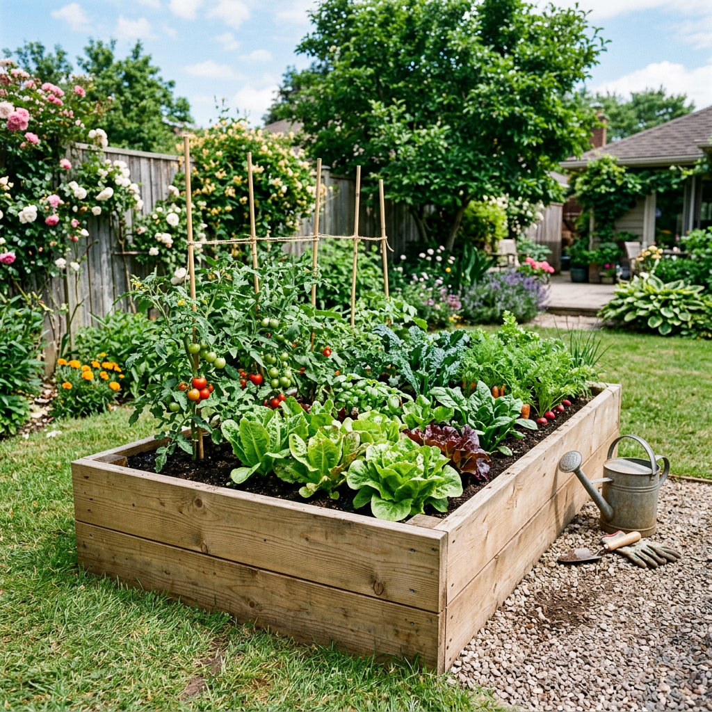 Raised Garden Bed