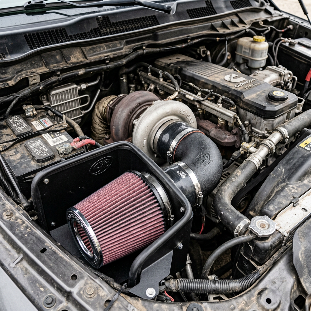 Cold Air Intake & Airflow Upgrades for Diesel Trucks