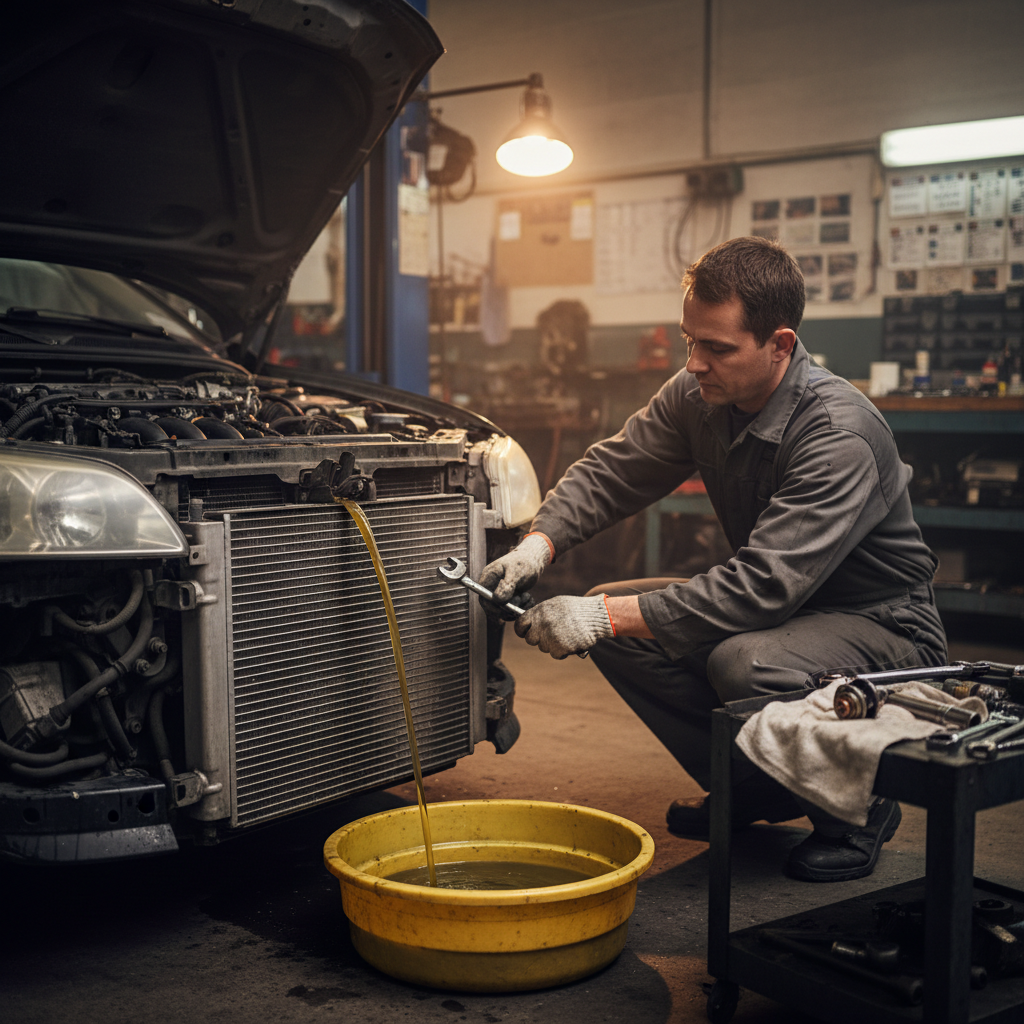 Coolant Flush & Thermostat Replacement
