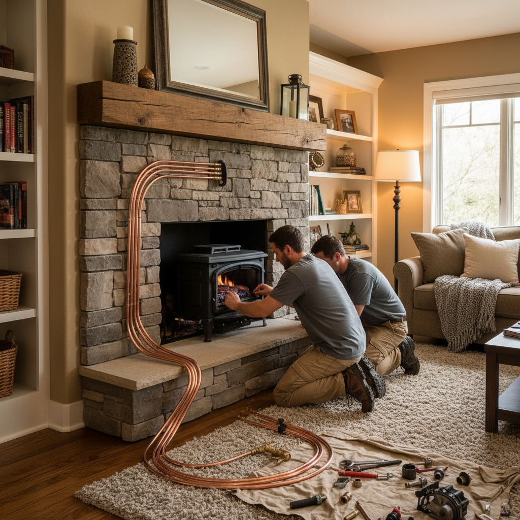 Propane Fireplace Installation & Maintenance