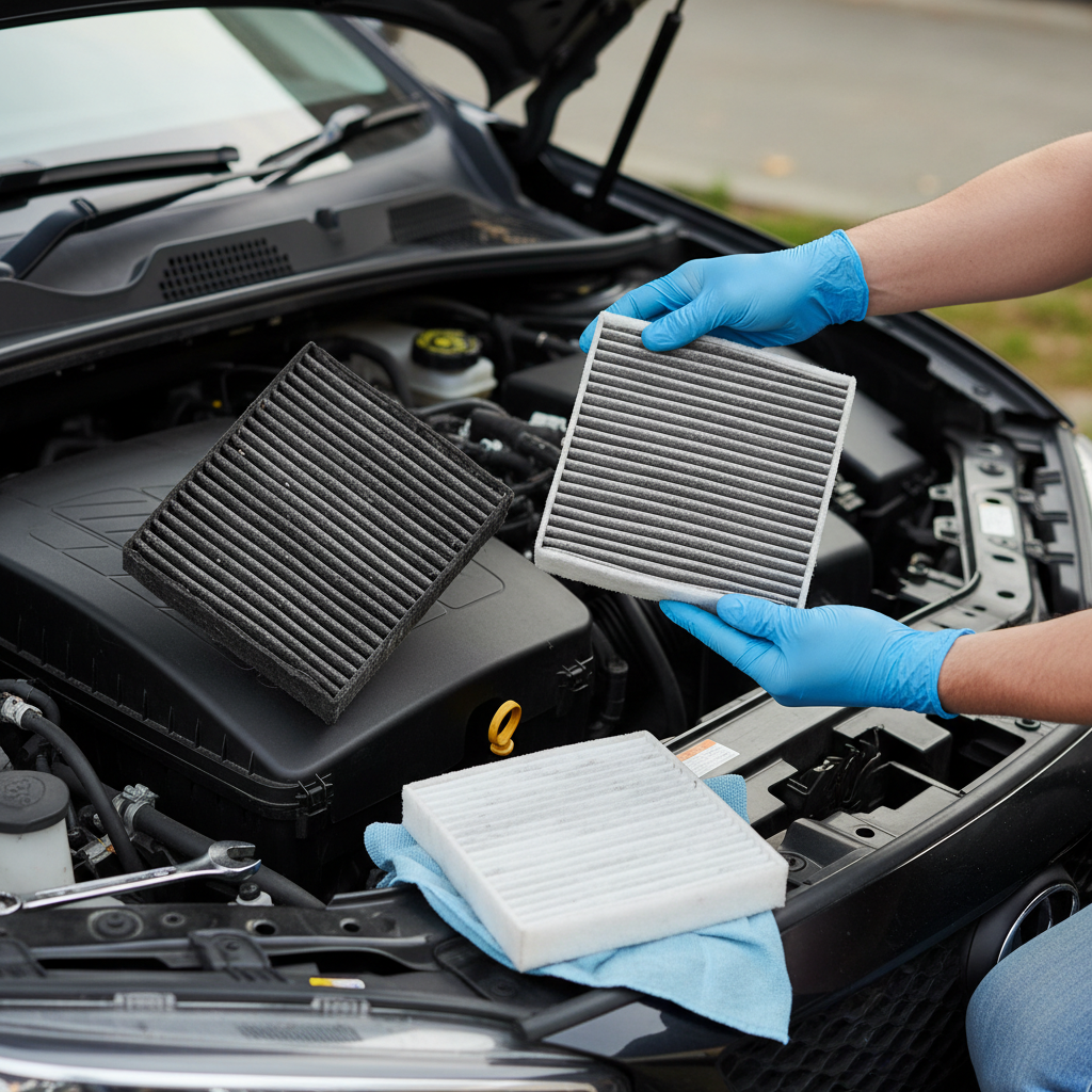 Replace Air Filter & Cabin Filter