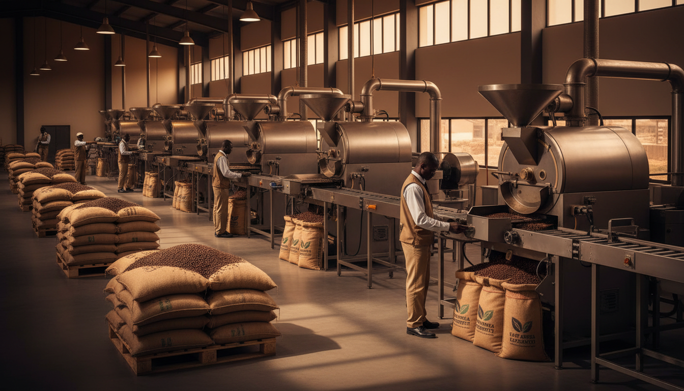 Coffee Export Processing Hub