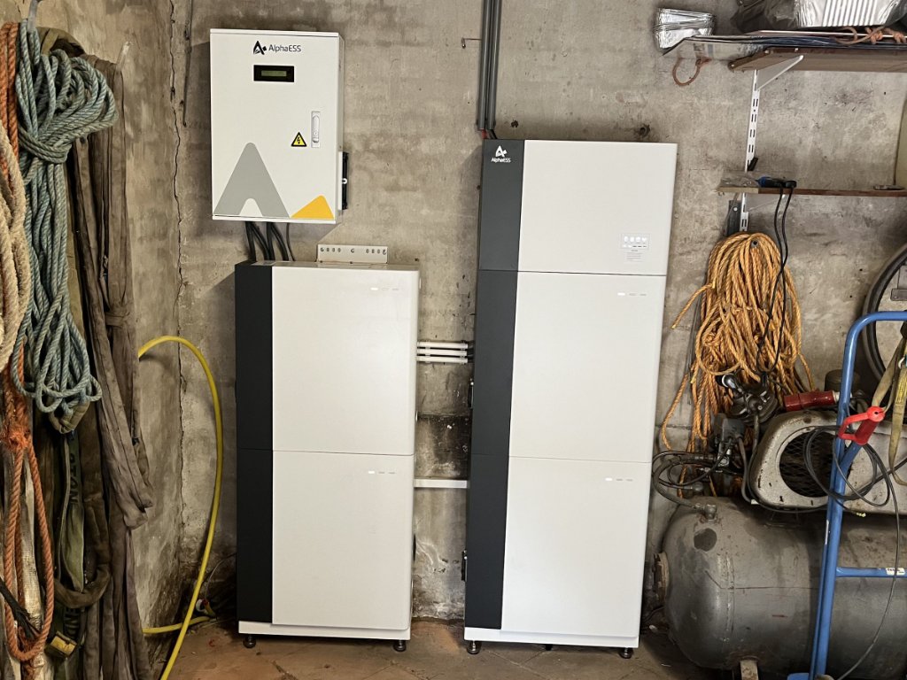 Off-grid thuisbatterij