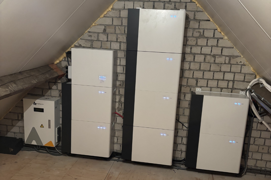 Off-grid thuisbatterij