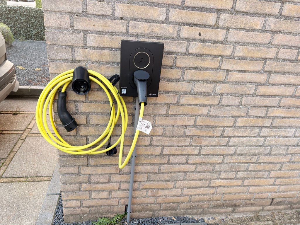 Zaptec Go laadpaal installatie