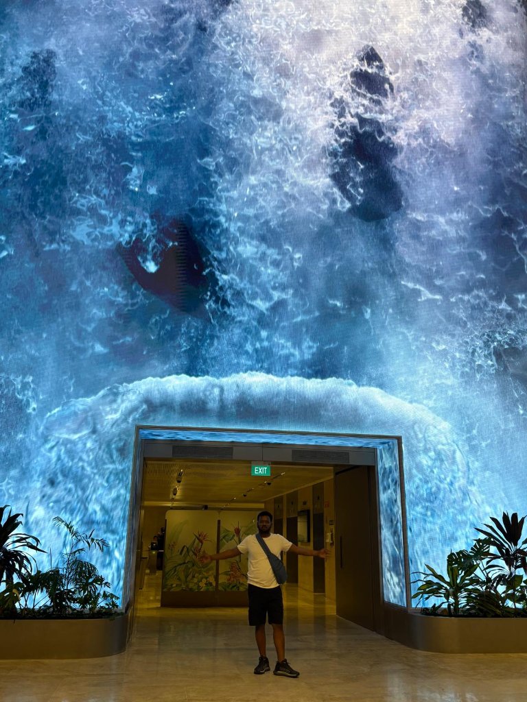 Iconic wave installation — Singapore