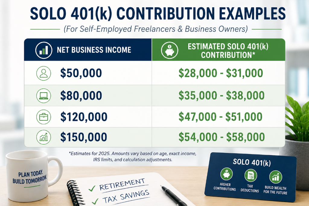 How Much Can I Contribute to a Solo 401(k) as a Freelancer?