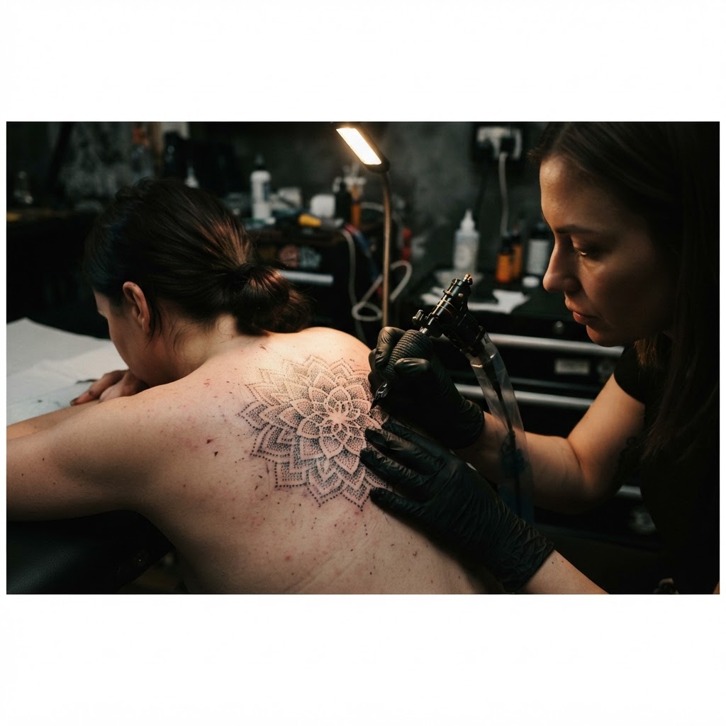 Black Line Tattoo — photo 1