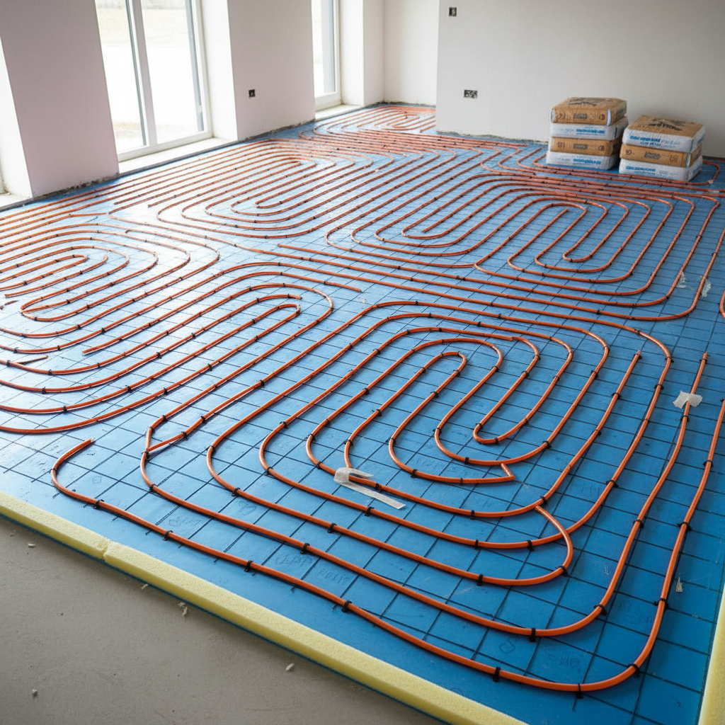 Screeding for Underfloor Heating Sheffield