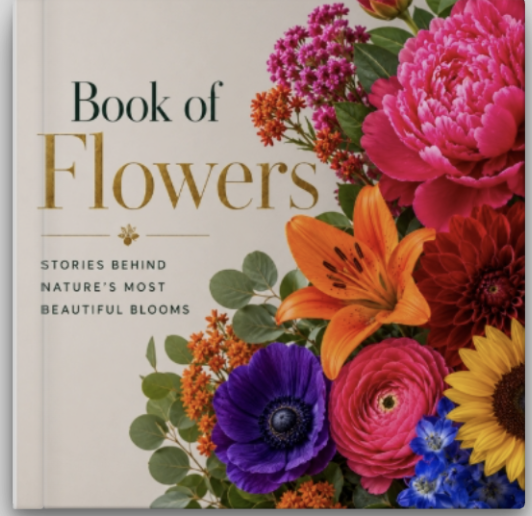 Book of Flowers - Stories Behind Nature's Most Beautiful Blooms