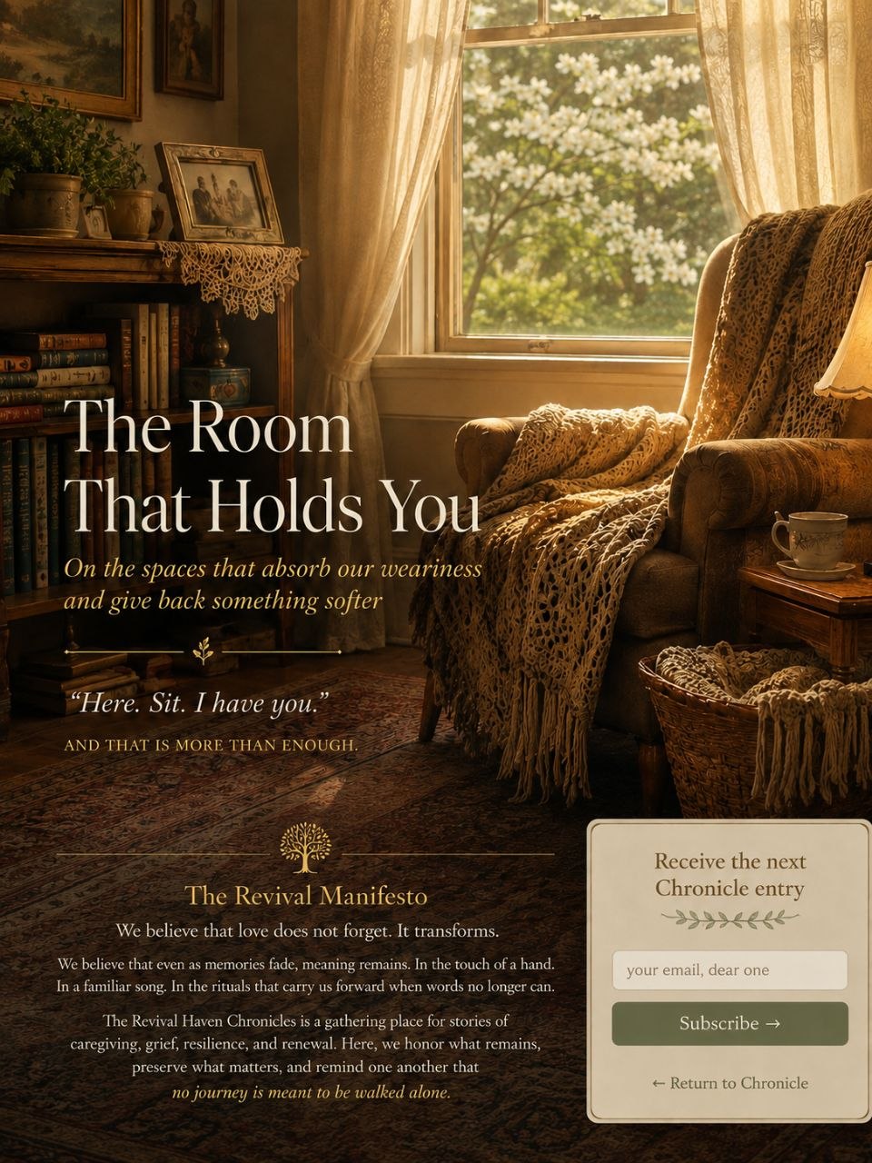 The Room That Holds You
