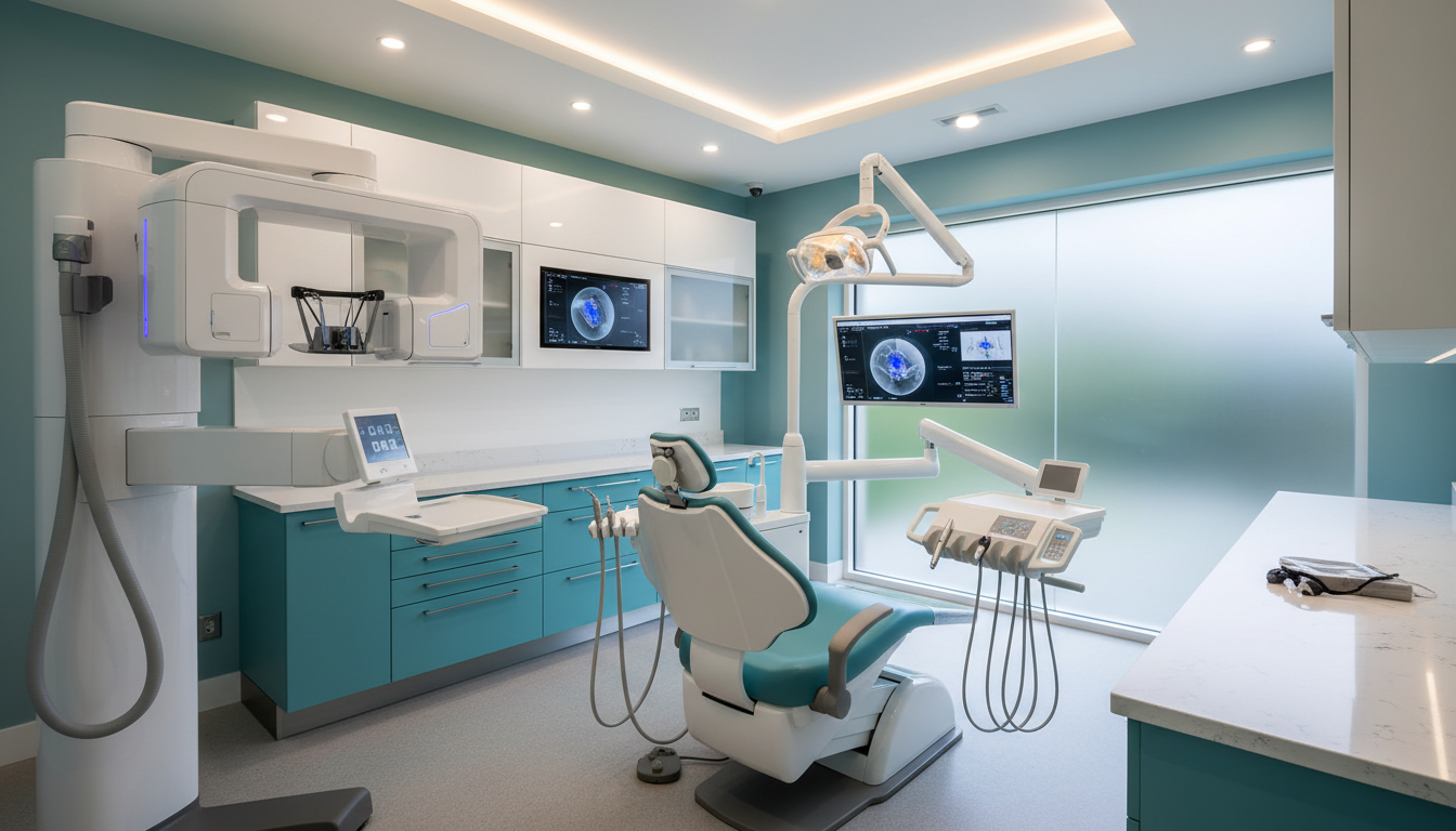 Advanced dental technology at Dr. Roman's Brentwood office