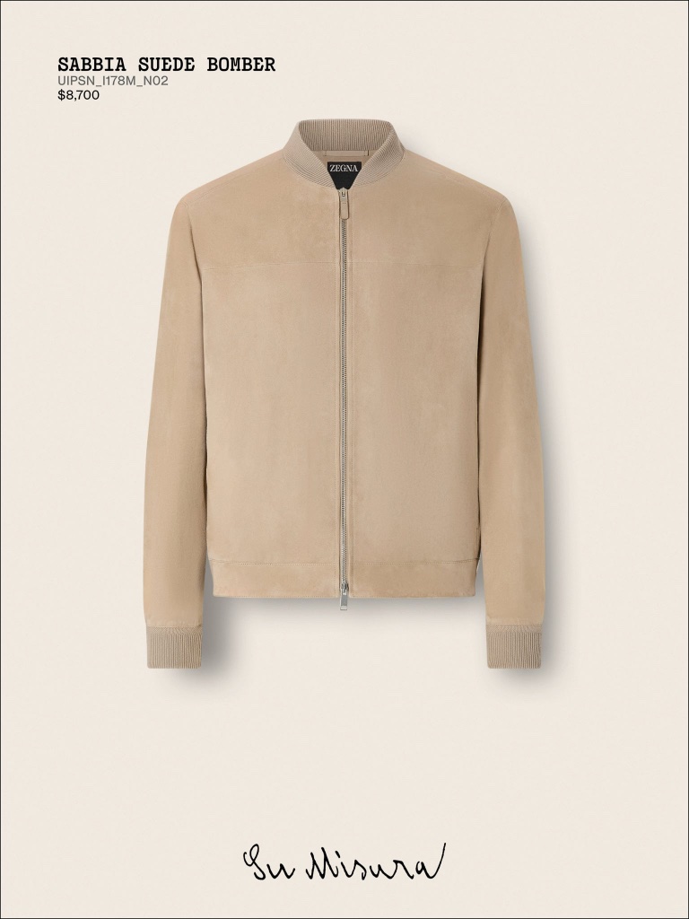 Sabbia Suede Bomber