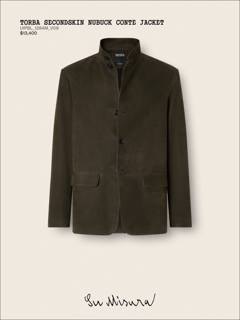 Torba Secondskin Nubuck Conte Jacket