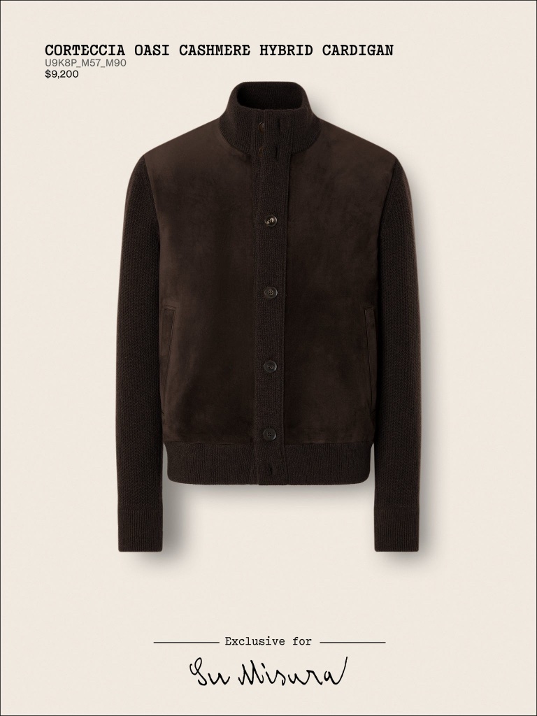 Corteccia Oasi Cashmere Hybrid Cardigan