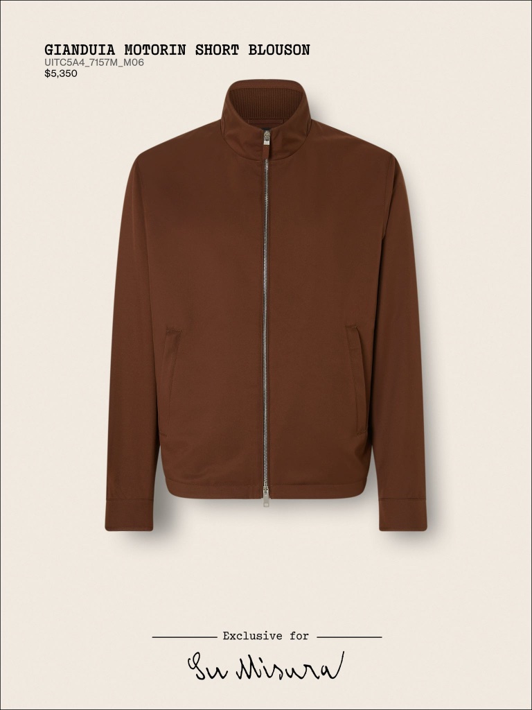 Gianduia Motorin Short Blouson