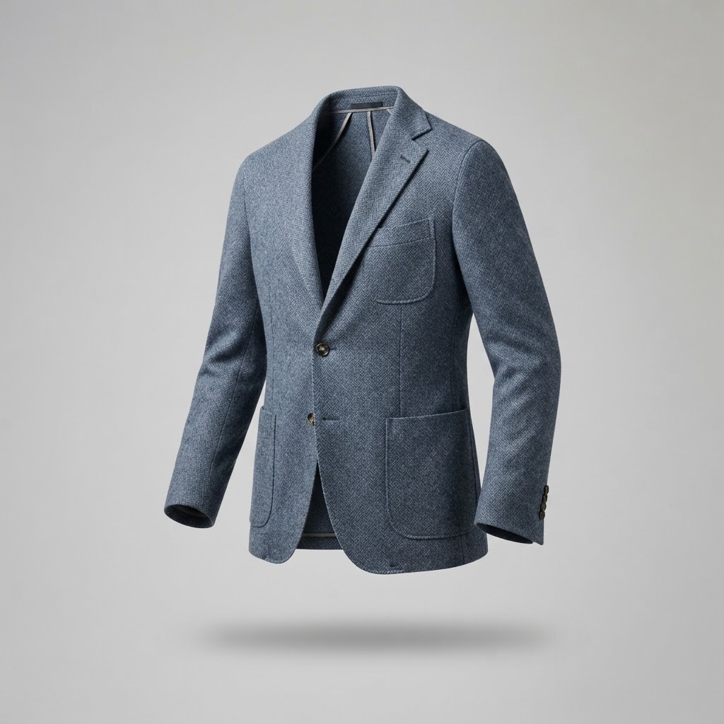 Cashmere Herringbone 2B Swacket