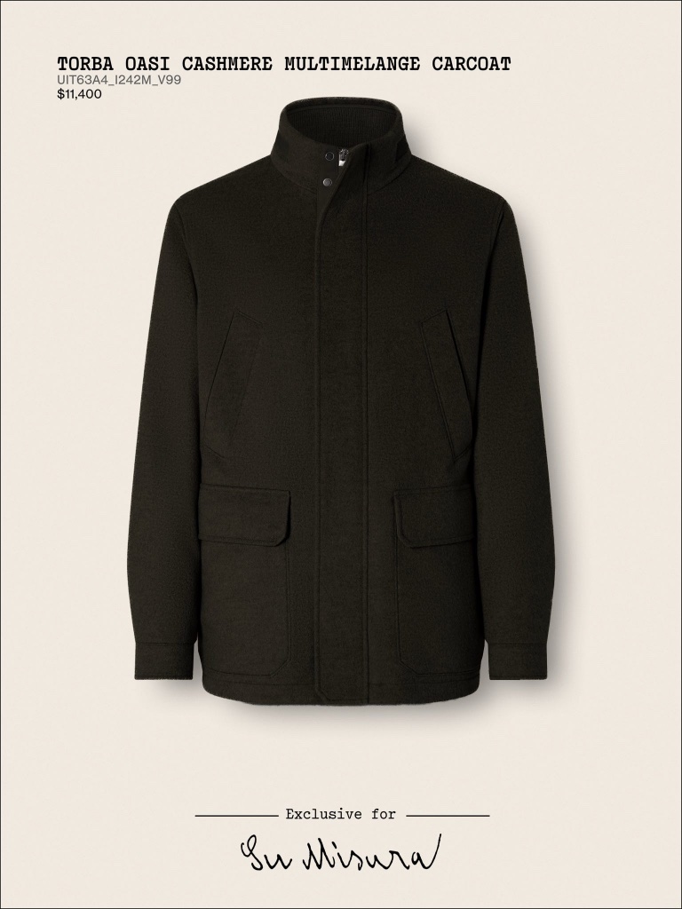 Torba Oasi Cashmere Multimelange Carcoat