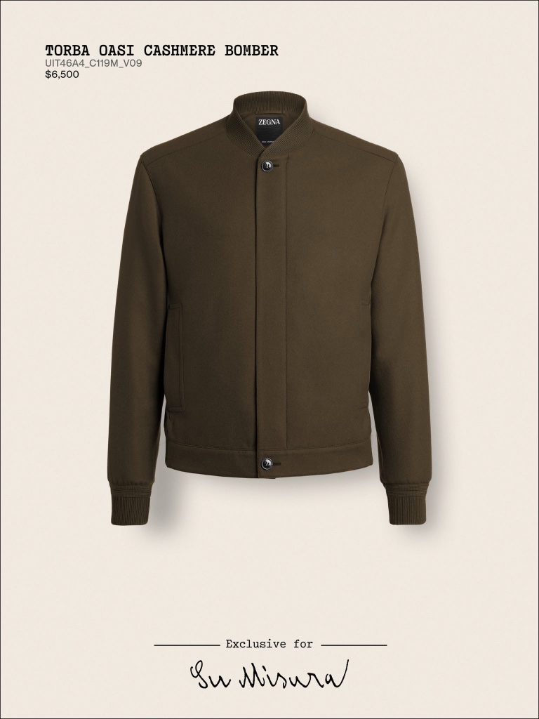 Torba Oasi Cashmere Bomber