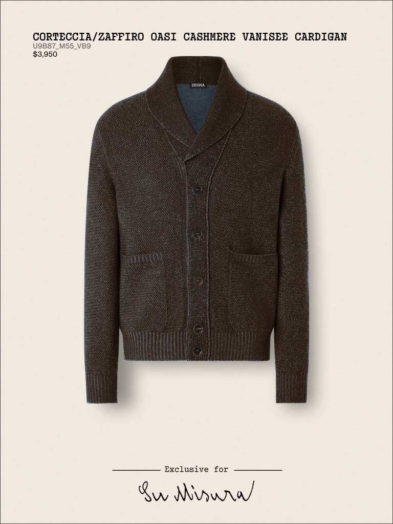 Corteccia/Zaffiro Oasi Cashmere Vanisee Cardigan