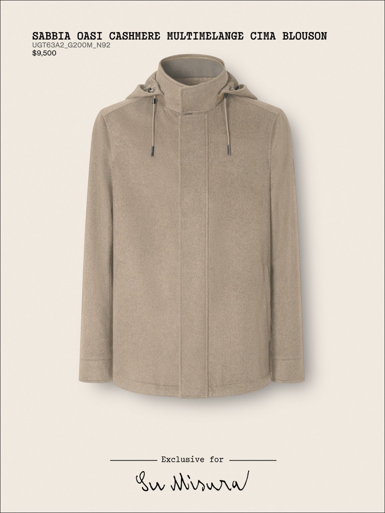 Sabbia Oasi Cashmere Multimelange Cima Blouson