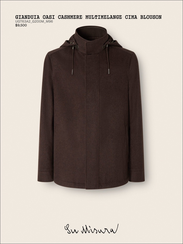 Gianduia Oasi Cashmere Multimelange Cima Blouson