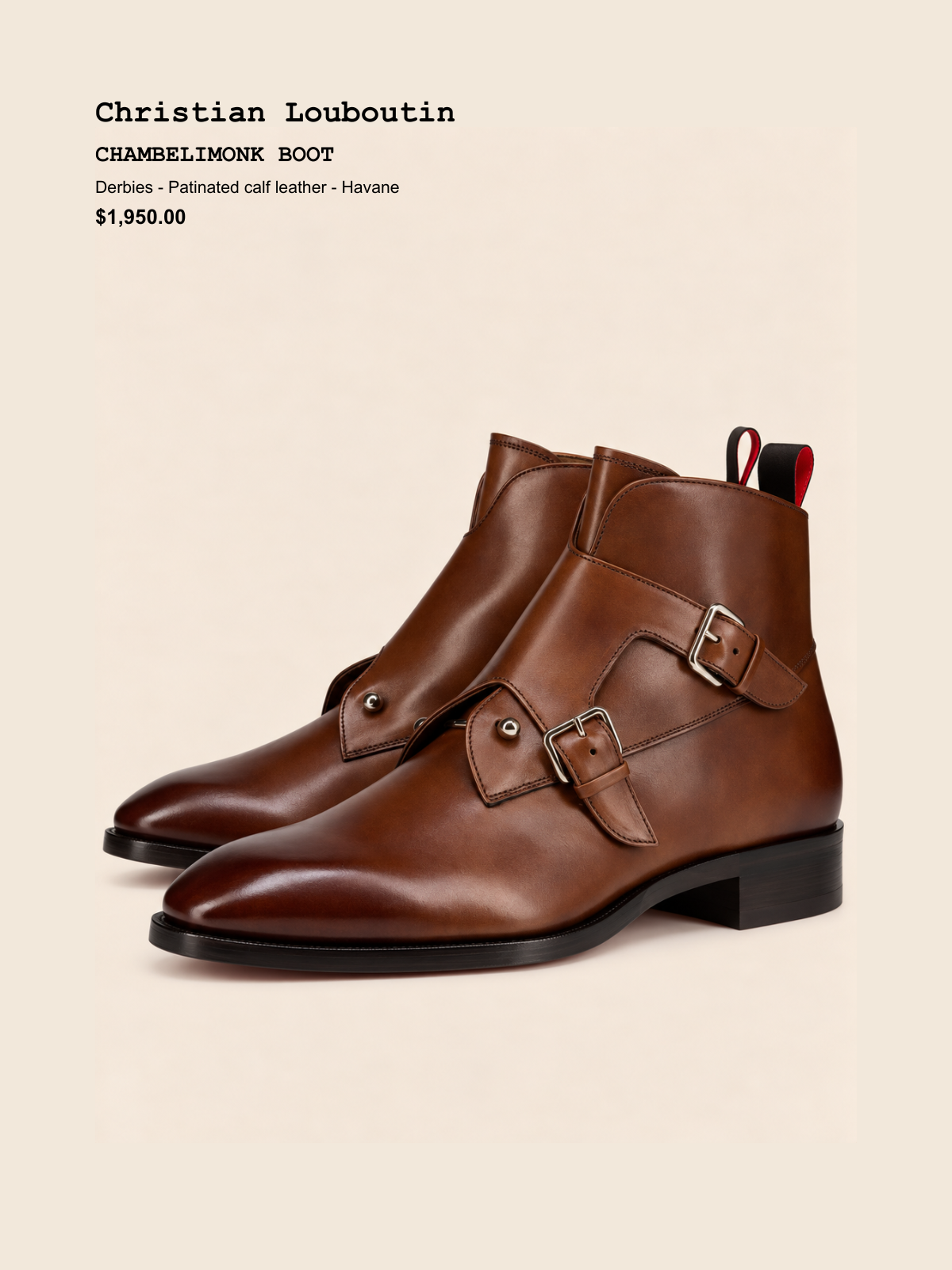 CHAMBELIMONK BOOT