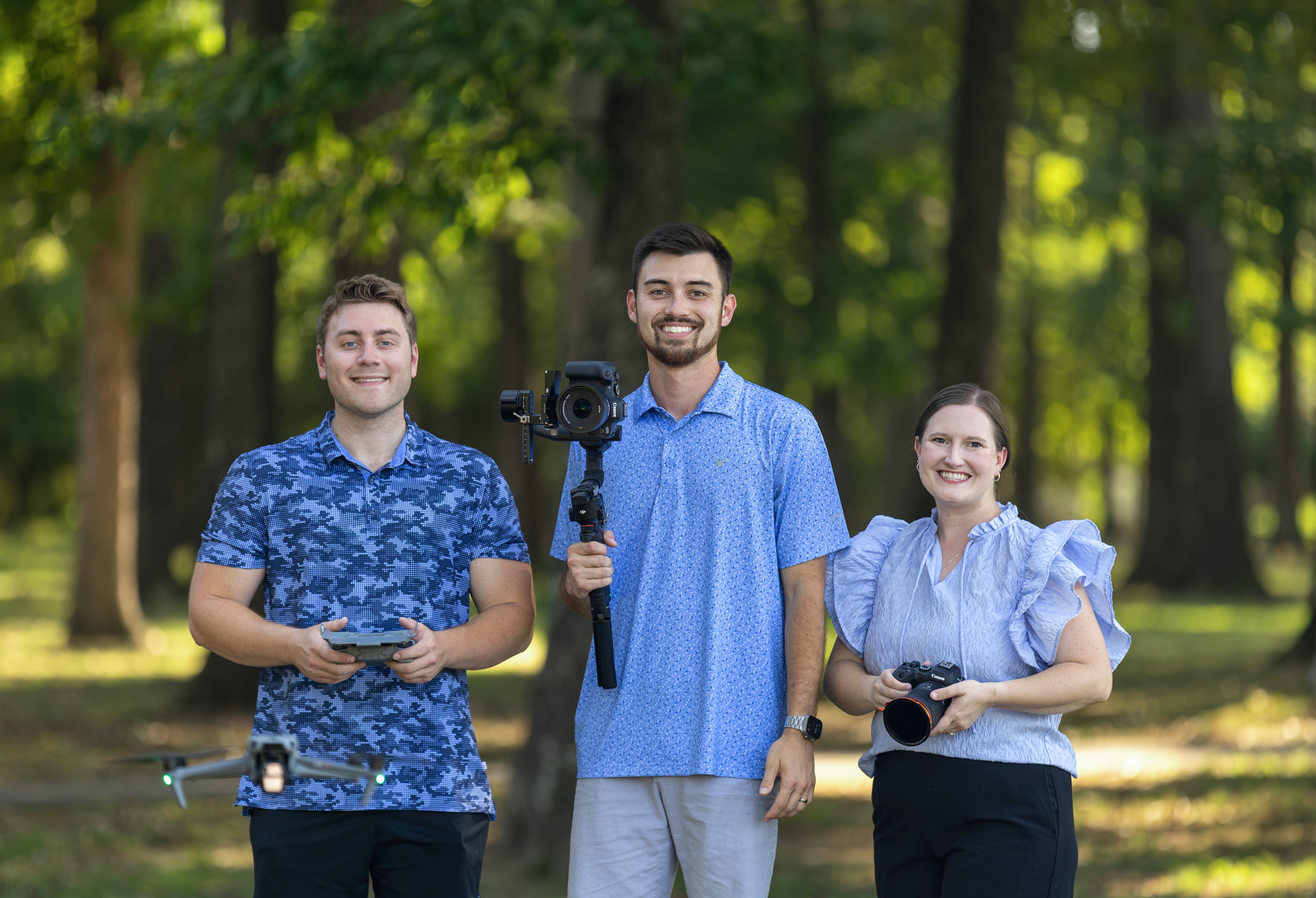 The Ino Imagery team \u2014 Andrew, Grayson, and Grace