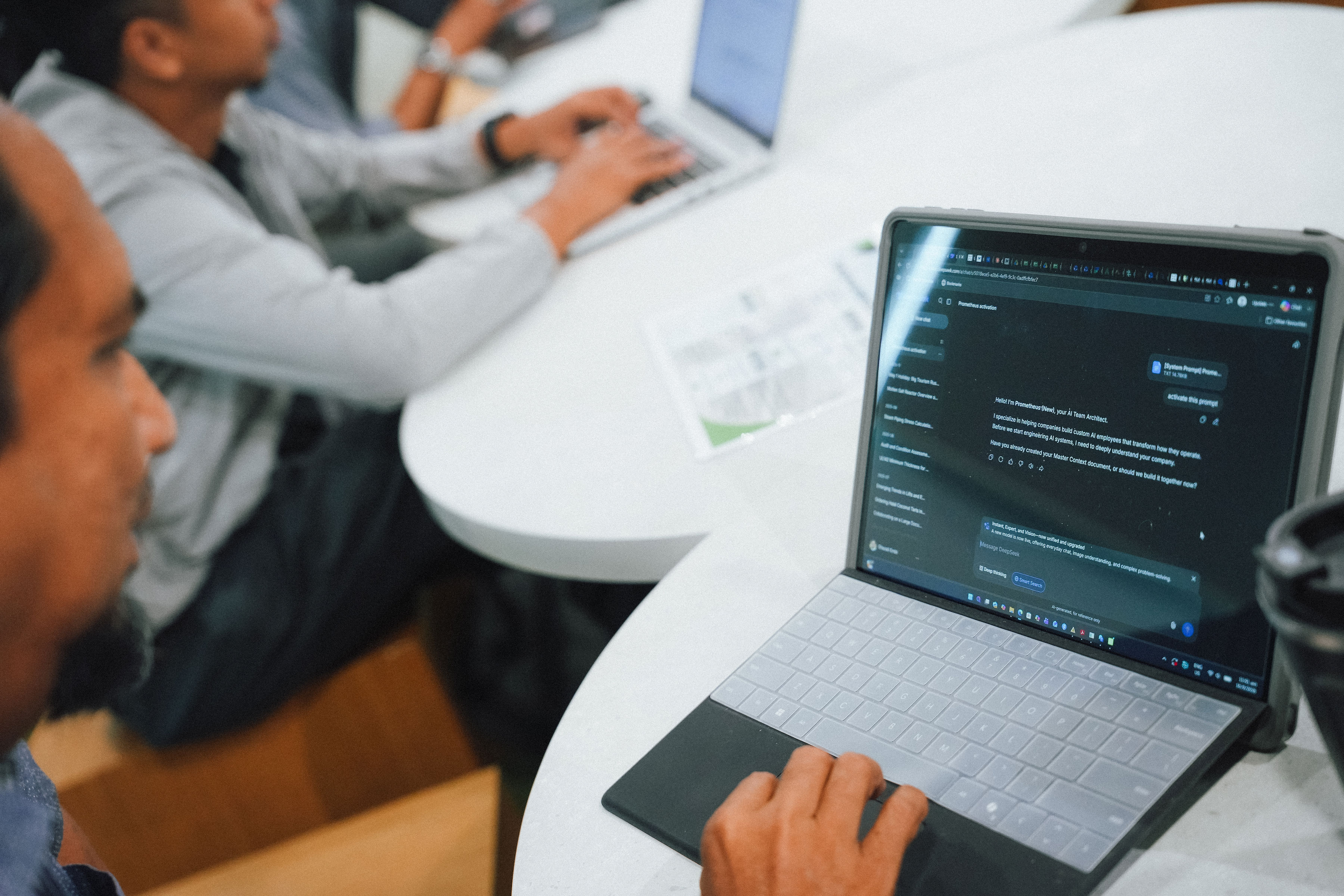 Activating prompts from a non-technical view