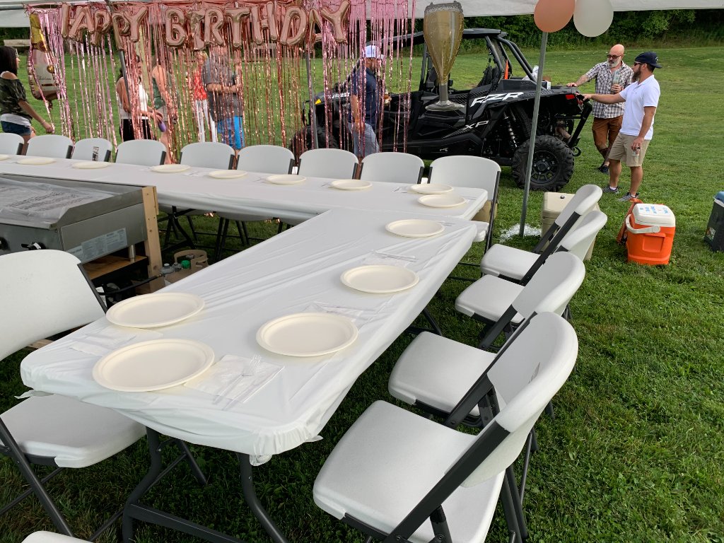 Kids and family at event