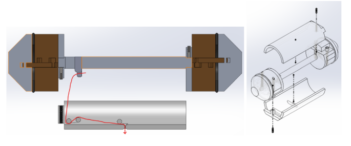 Bobbin Assembly, 3D Topology Optimization Manufacturing