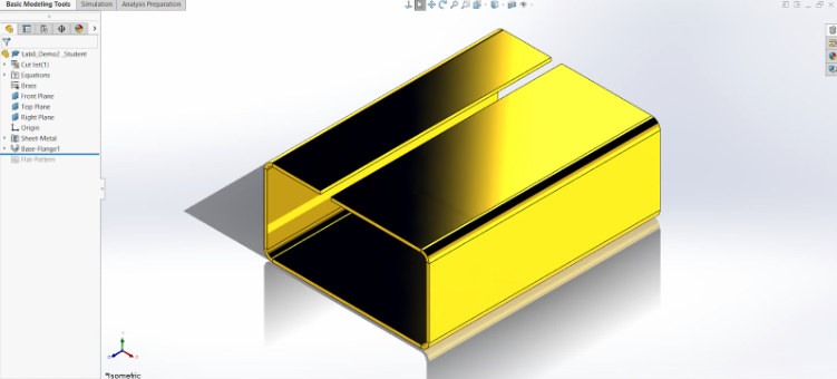 Sheet Metal "Box" 1