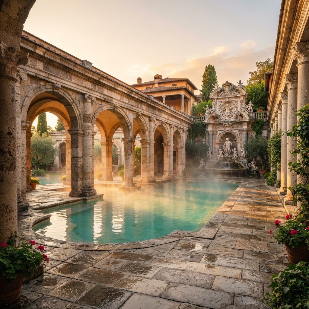 Le architetture dell'acqua in Italia: terme, fontane e acquedotti che sfidano i millenni