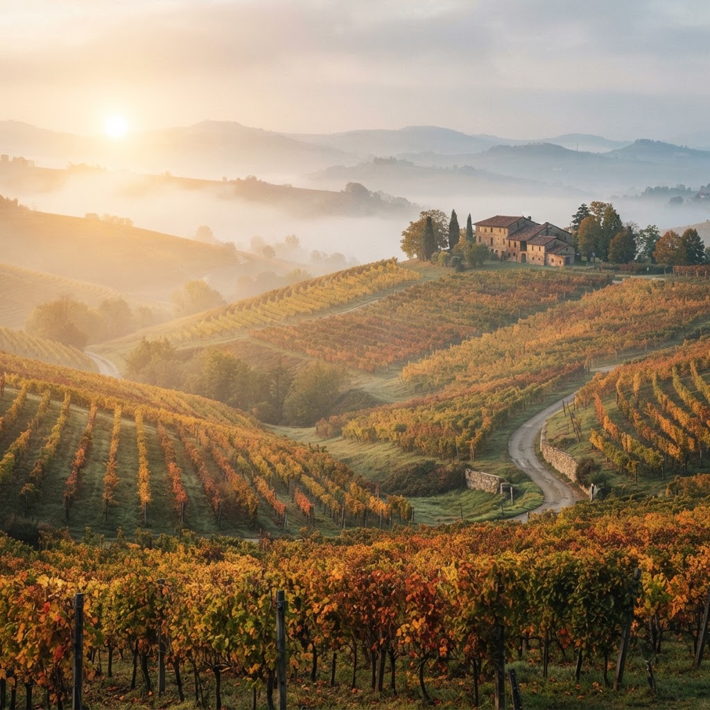 Barbaresco: la regina del Nebbiolo che sussurra l'autunno tra le Langhe gentili del Piemonte