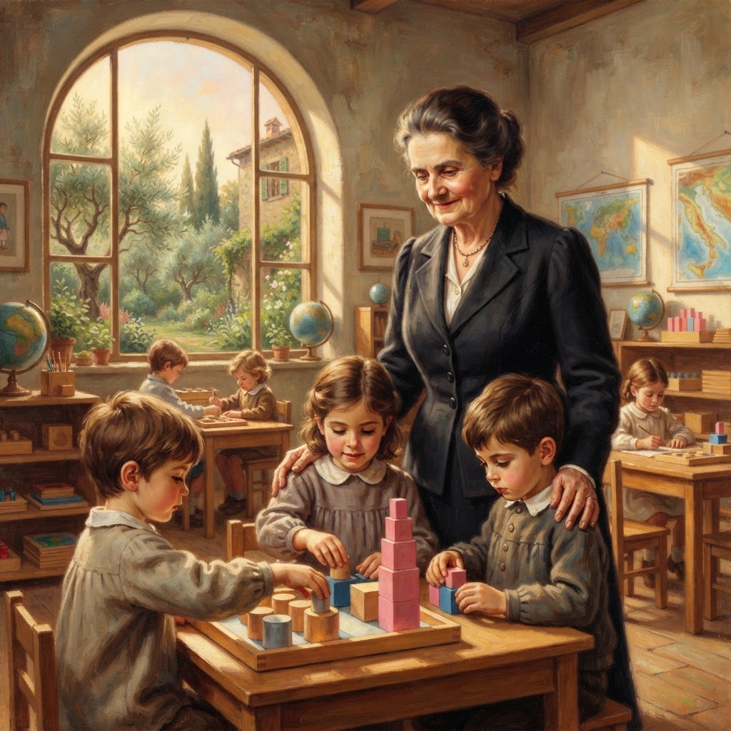 Maria Montessori: la scienziata che trasformò l'infanzia in laboratorio di libertà