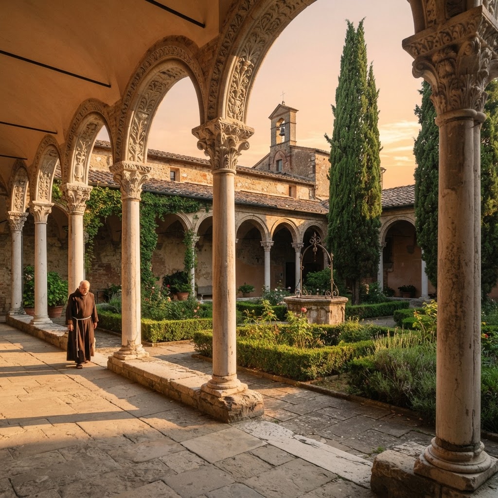 I chiostri d'Italia: architetture del silenzio dove la pietra diventa preghiera